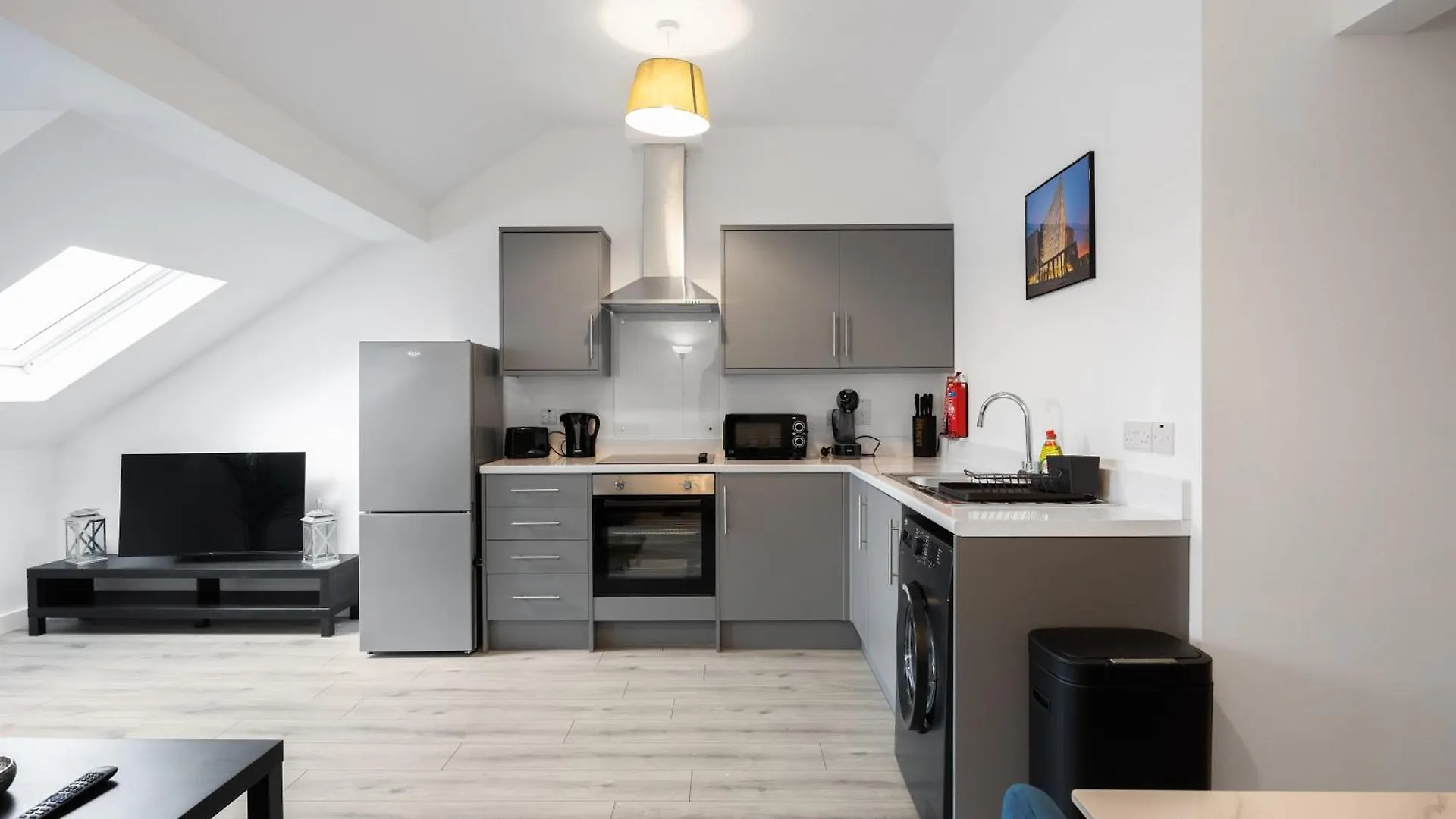 Prázdninový dům Stunning 1 Bed Penthouse Apartment In East Village, Belfast - Walk To City Centre, Roof Terrace