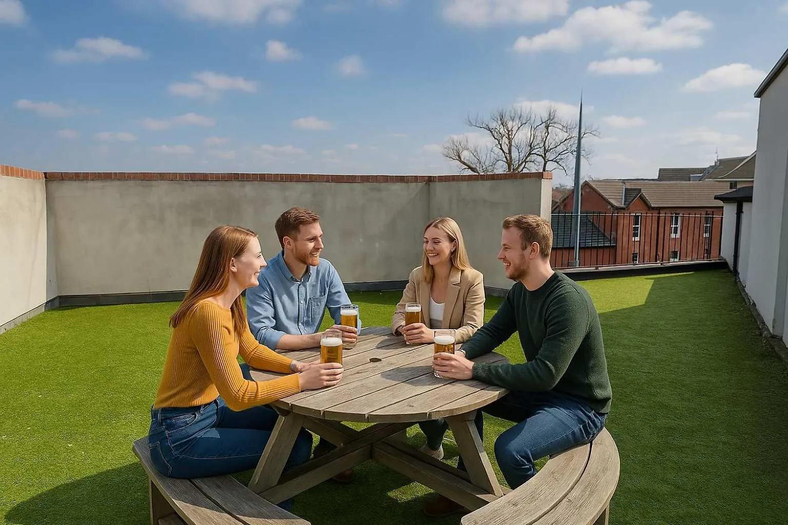 Stunning 1 Bed Penthouse Apartment In East Village, Belfast - Walk To City Centre, Roof Terrace Сasa de vacaciones
